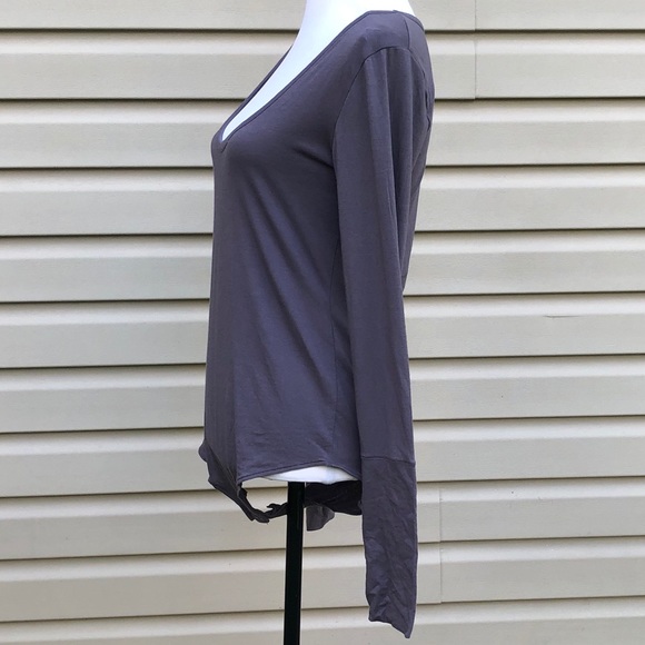 NWT Free People Gray Easy Peasy Scoop Bodysuit - Picture 6 of 10